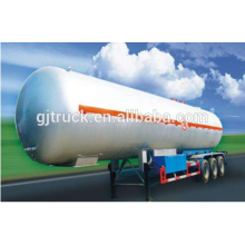 56 CBM dreiachsiger LPG-Gas- / Propantransportbehälter-halb Anhänger / lpg Tankwagenanhänger